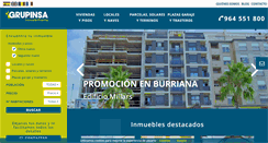 Desktop Screenshot of grupinsa.es