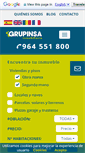 Mobile Screenshot of grupinsa.es